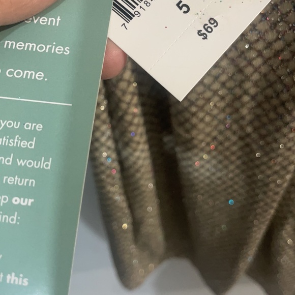 Rainbow glitter skin tone dress - Picture 5 of 11